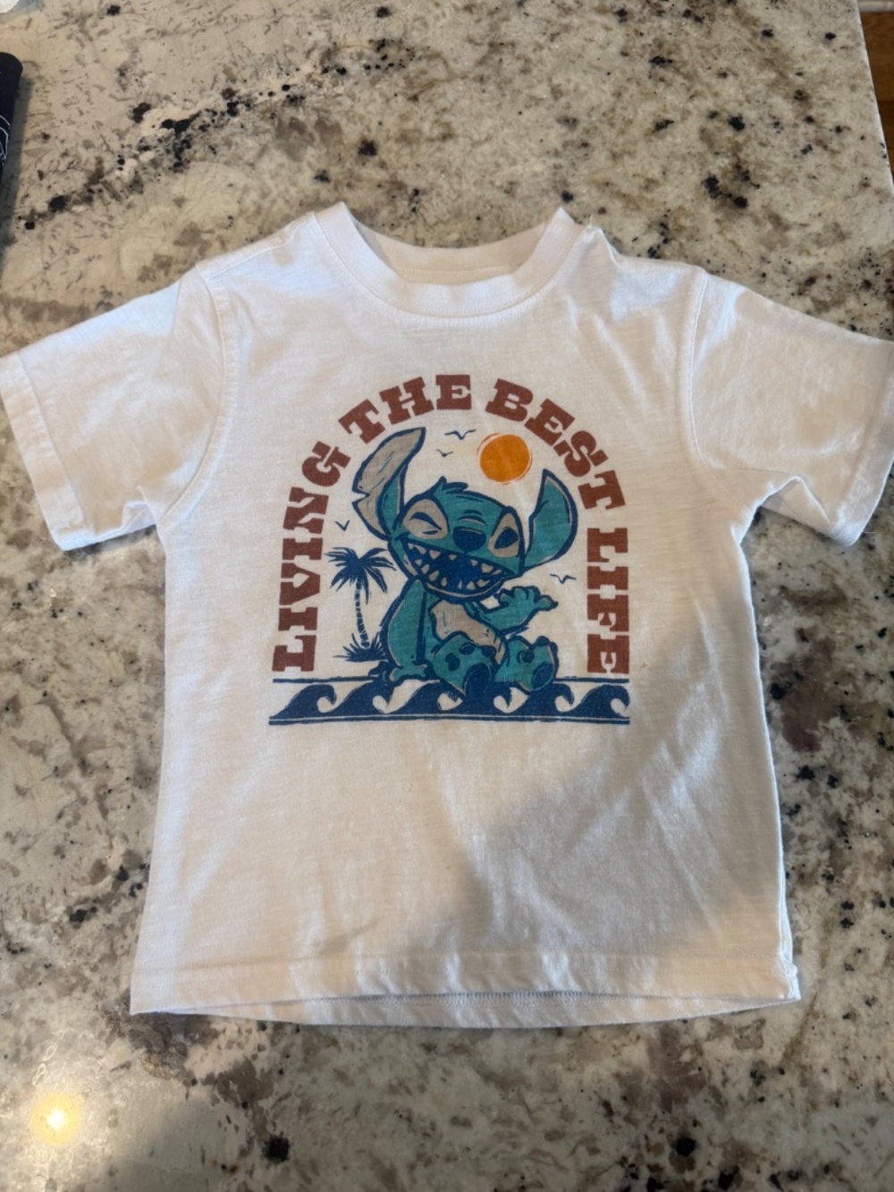 *GENTLY WORN* Kids Unisex XXS (3) Disney Stitch T-Shirt